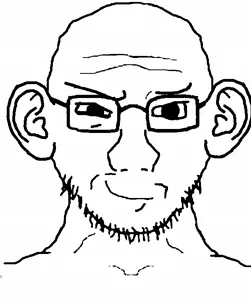 soyak, angry, ear, eyebrows, large ear, looking at you, smile, smug