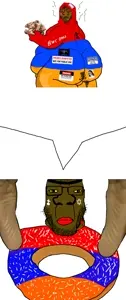 chudjak, markiplier soyjak, chudplier, 2soyjaks, armenia, black skin, bone, bones, donut, fat