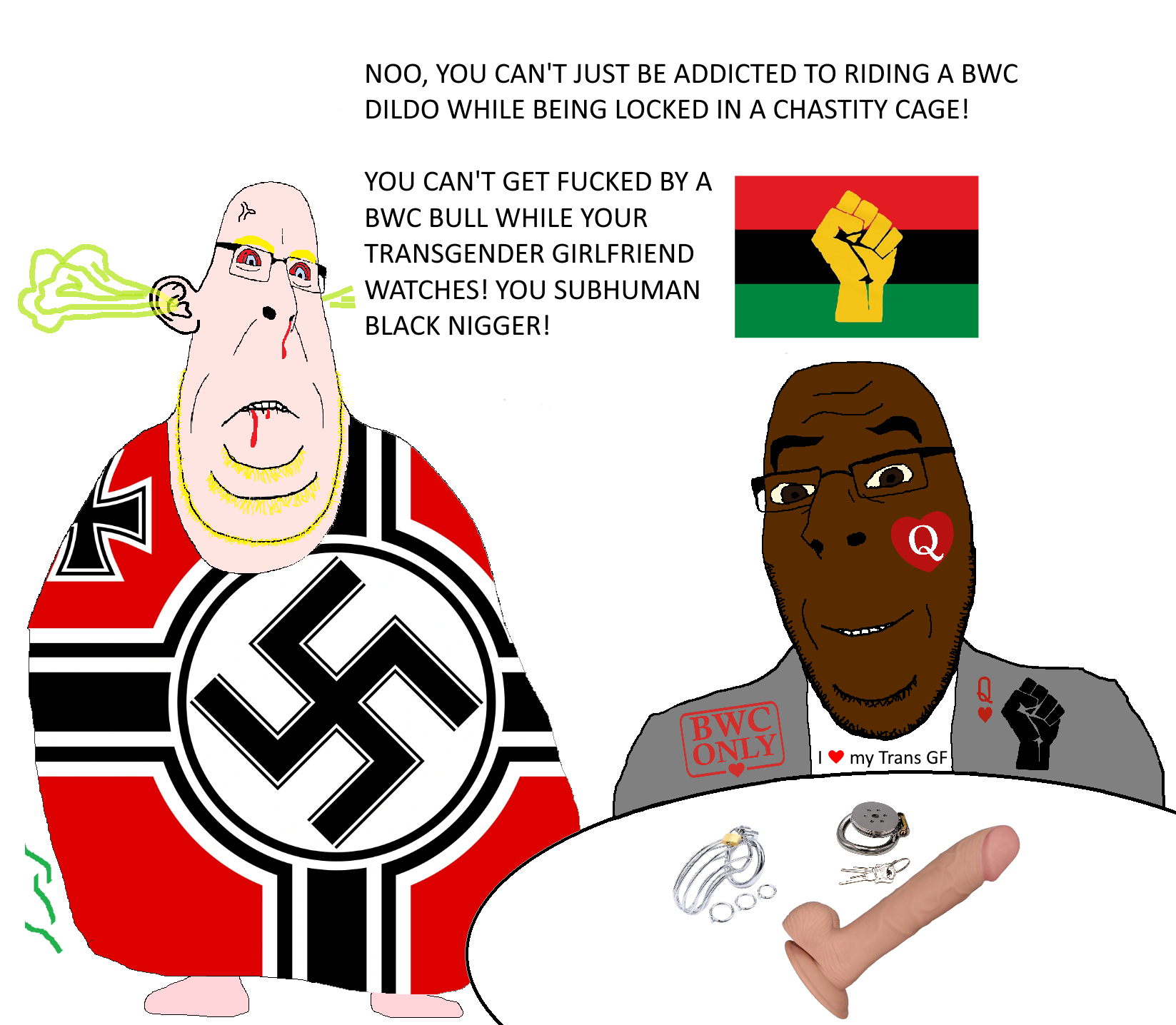 cobson, blobson, hornyson, nucob, aryan, 2soyjaks, a10 eyes, angry, black cuck, black lives matter