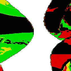 fatjak, fatjak irl, 2019, 3dgifmaker, animated, beard, closed mouth, clothes, distorted, fat