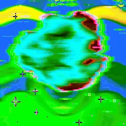 fatjak, fatjak irl, 2019, 3dgifmaker, animated, beard, closed mouth, clothes, distorted, fat