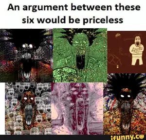 markiplier soyjak, schizojak, argument, drawn, drink, ifunny, multiple soyjaks, open mouth, pointing, pointing at viewer