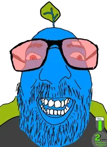 israeli soyjak, award, blue skin, logan, schlog, shlog, soyjak, soyjak blog