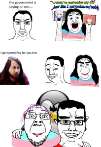 chino kafuu, alicia, bernd, chudjak, chuddy, chudjak front, /a/, /g/, 2soyjaks, 4chan
