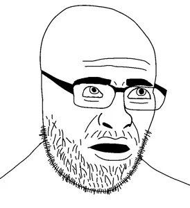 jeremy, glasses, looking down, soyjak, stubble, grand theft auto, grand theft auto iv