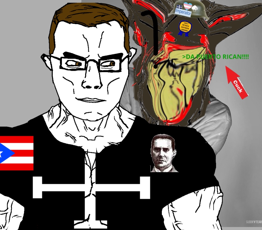 chudjak, feraljak, chudjak front, muscular chud, slopjak, 2soyjaks, arrow, award, blood, broken teeth