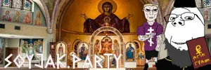 chudjak, gapejak, chudjak front, muscular chud, unbotheredchud, chirho, christian cross, christian identity, christianity, eastern orthodox