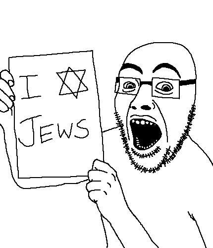 cobson, cobson holding paper, arm, glasses, hair, hands, holding object, holding sign, i heart, judaism