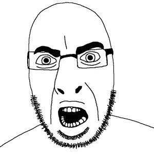 jobe smith, cobson, alternate, beard, confused, glasses, hair, scared, soyjak, stubble