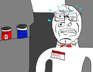 sidson, philson, hair, soup, soyjak, teeth, text
