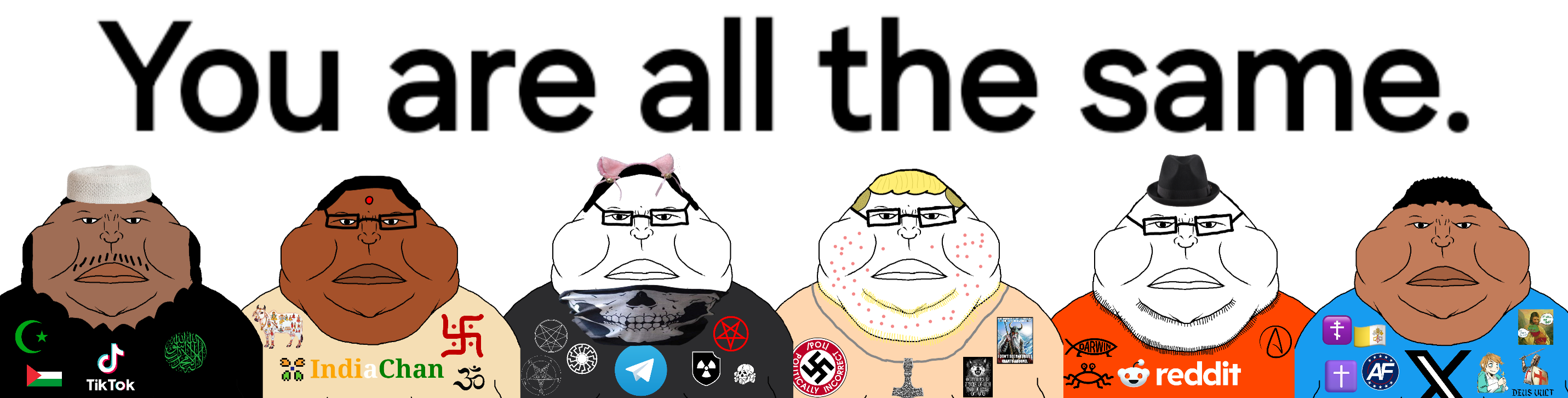 apu, pepe, meximutt, meximutt front2, /pol/, acne, america first, amphibian, animal, atheism