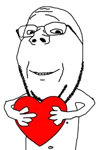 yummy yummy yummy wholesome soyjak got bugs in his tummy and he feels like munching you.gif