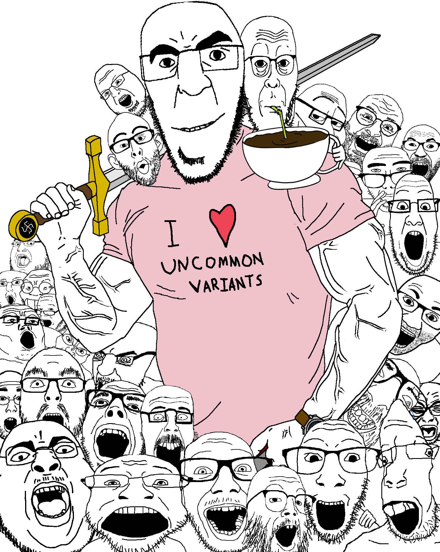 angry soyjak, beastjak, buckteeth soyjak, burnsjak, chugsjak, cirrus, cobbert, coinjak, dubbbzjak, dylanjak