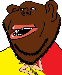 impish soyak ears, impish amerimutt, brown skin, italy, mutt, op is a mindbroken pajeet retard who is obsessed with itaryans, shitskin, sicily, white background, sicily