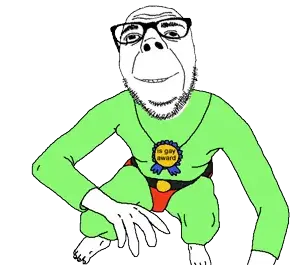 dubbbzjak, gay, glasses, green, idubbbz, soyjak, stubble