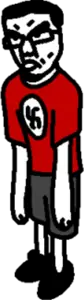 chudjak, five nights at cobson's, op is a retarded lazy faggot for not tagging his own shit, redraw, shoe, swastika, transparent background, nazi germany
