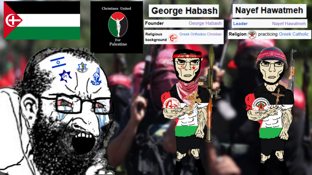 happy merchant, chudjak, soyak, unbotheredchud, 3soyjaks, ak-47, assault rifle, catholic, catholicism, christian cross