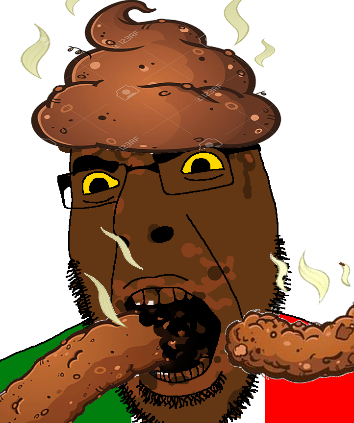 cobson, bald, eating, glasses, italy, looking at you, op is a mindbroken pajeet retard who is obsessed with itaryans, open mouth, poop, stubble