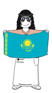 kazakh soy, soytan, arm, avengers, beanie, black beanie, black hair, blue eyes, blush, closed mouth