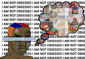 chudjak, armenia, armenigger, crying, glasses, spade, text, thought bubble, yellow teeth, armenia