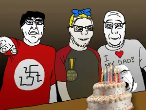 nate higgers, chudjak, cobson, feraljak, nucob, natejak, award, birthday, bow, cake