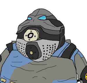 meximutt, armor, combine (half-life), fat, gas mask, mask, military uniform, valve, white background, half-life