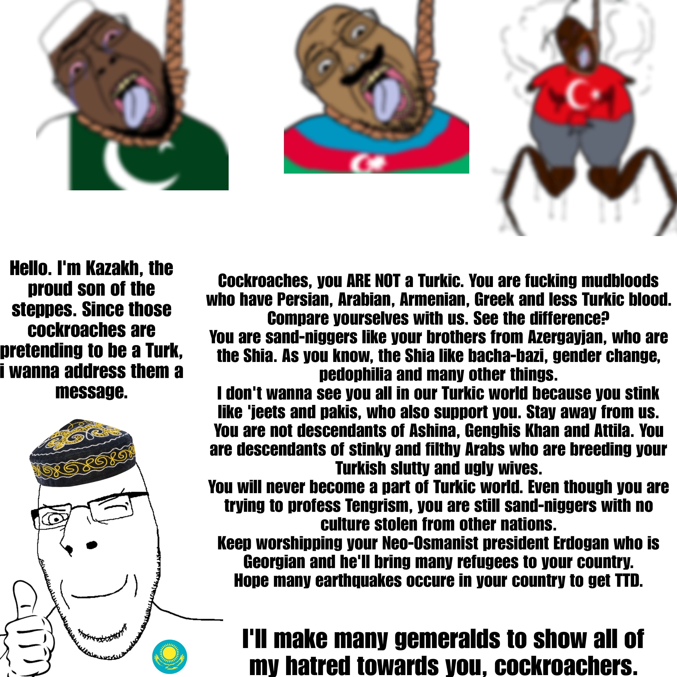 kazakh soy, bernd, cobson, hanging troonjak, troonjak, ack, animal, azerbaijan, azeri, azerinigger
