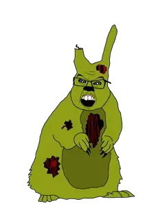 springtrap, feraljak, feralsquirrel, squirreljak, animal, rabbit, squirrel, video game, five nights at freddy's