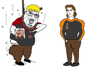dan, nate higgers, shotjak, natejak, anti sharty, sharty, soybooru, soyjak party, soysphere