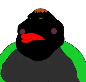 sean, meximutt, black skin, clothes, fat, lips, obese, orange hair, red lips, shemmy