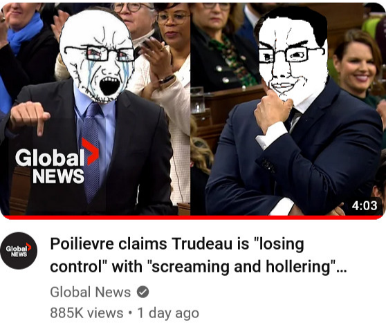 chudjak, soyak, 2soyjaks, bald, bloodshot eyes, canada, conservative party (canada), costume, crying, glasses