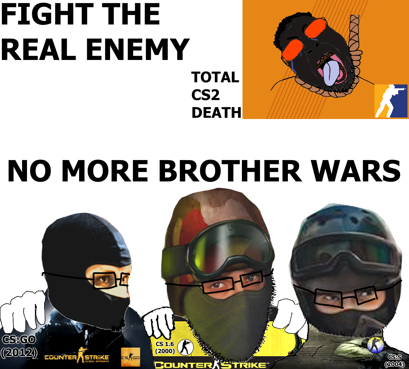 bernd, chudjak, cobson, feraljak, hanging troonjak, troonjak, no more brother wars, ack, black skin, counter strike