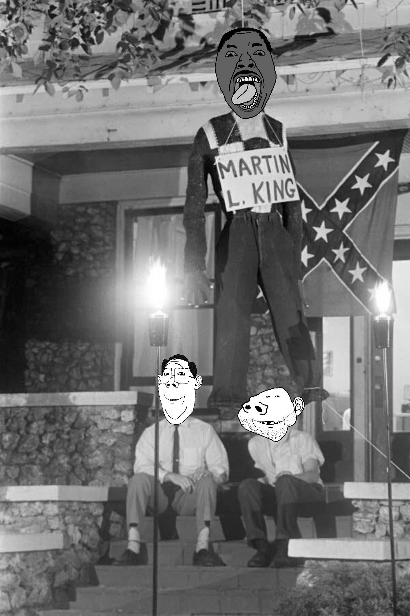 bernd, gapejak, impish soyak ears, arkansasjak, hanging troonjak, protestantjak, troonjak, wholesome soyjak, ack, black and white