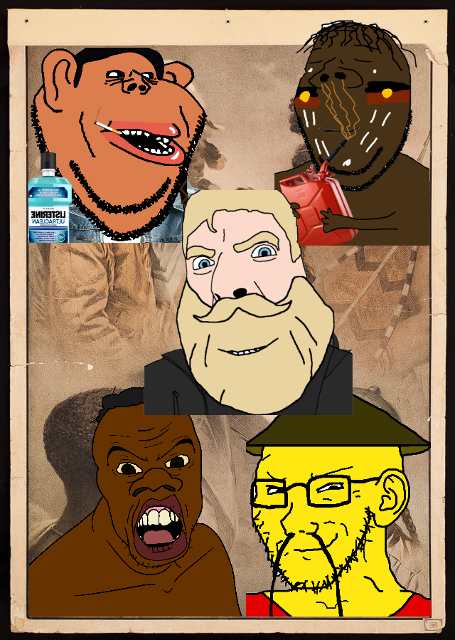 cobson, feraljak, gapejak, impish soyak ears, feralnigger, impish amerimutt, wholesome soyjak, aboriginal, angry, arm