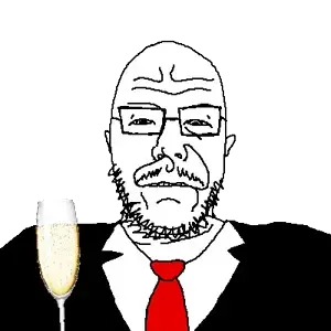 sidson, letharsid, bald, clothes, glasses, mustache, stubble, suit and tie, transparent background