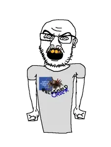 feraljak, feralrants, bald, clothes, ear, glasses, rantsona, soyjak, stubble, transparent background