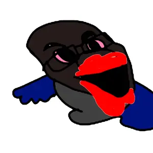 chudjak, mariojak, jartycuck, bald, black skin, glasses, open mouth, white background