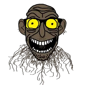 rickjak, glasses, open mouth, root, smile, stubble, teeth