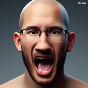 Soyjak Markiplier AI Luma'd scream.mp4