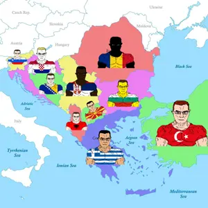 chudjak, chudjak front, muscular chud, albania, animal, arab, bosnia, bug, bulgaria, cockroach