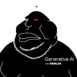 meximutt, angry, antenna, artificial intelligence, black skin, bot, logo, mouth, red eyes, robot