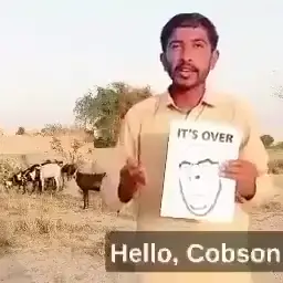 cobson, adolf hitler, animated, fiverr, goat, india, indian, internet is leaking, irl background, pajeet