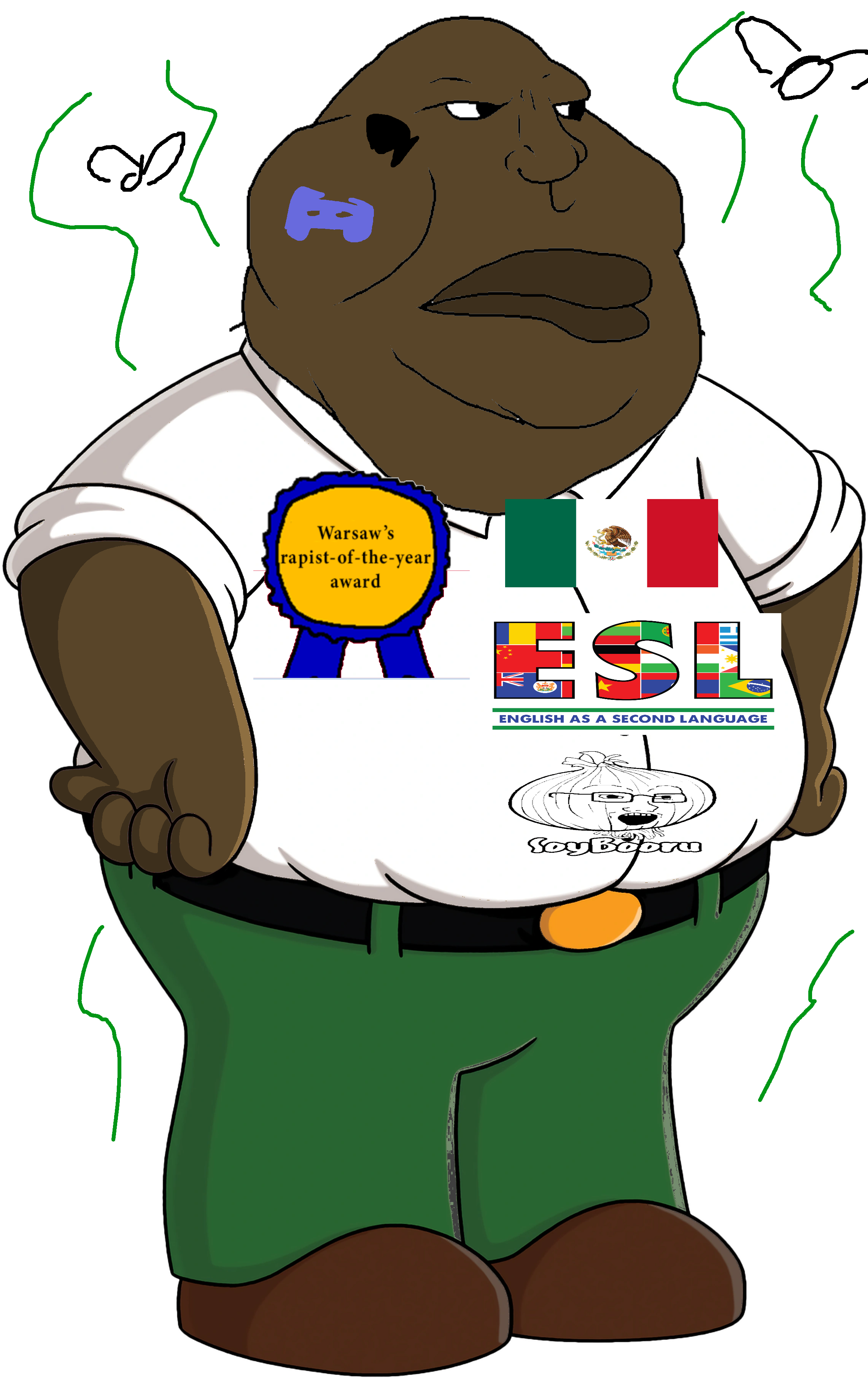 peter griffin, meximutt, soyak, slopjak, animal, arm, award, belt, brazil, brown skin