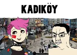 chudjak, caption, enbie, kadikoy, text, turkey, white caption, white skin, turkey