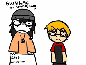 nate higgers, soytan, soyak, natejak, 2soyjaks, blue eyes, clothes, female, glasses, hair