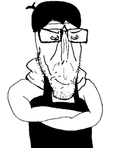 crimsonvoidhydra1488, markiplier soyjak, euromutt, euromutt, arm, beard, clothes, crossed arms, glasses, hair