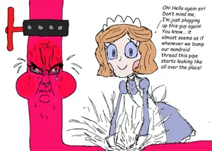 chudjak, angry, clitty leakage, emmy the robot, leak, nandroid, pipe, rage, seething