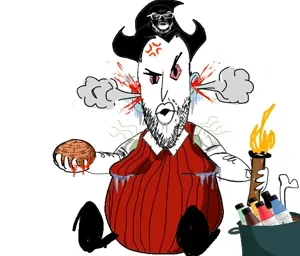 feraljak, nojak, angry, drink, soy, soylent, don't starve