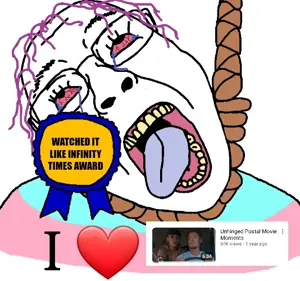 bernd, hanging troonjak, troonjak, slopjak, ack, award, badge, bloodshot eyes, crying, dead