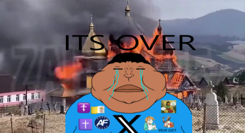 apu, pepe, meximutt, meximutt front2, its over, brown skin, burning, catholic, christ chan, christian cross